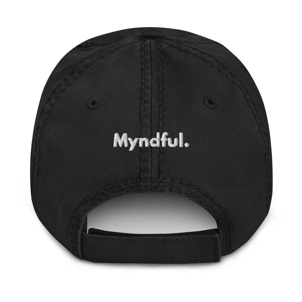 Inhale Exhale Distressed Hat - Myndful Apparel